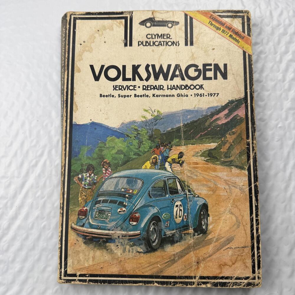 Volkswagen Service Repair Handbook: Beetle, Super Beetle, Karmann Ghia 1961-1977